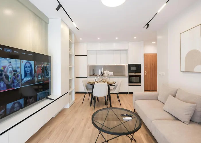 Matisse No25 Luxury 2 Bedrooms With Parking 公寓 地拉那